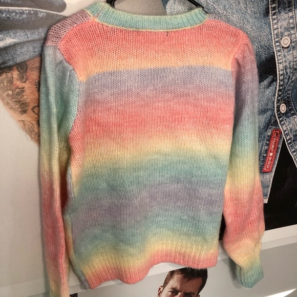 Strut & Bolt Rainbow Pastel Sweater - Picture 6 of 9